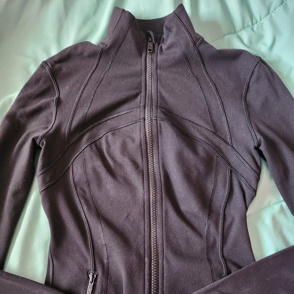 Black Lululemon Define Jacket Size 2
